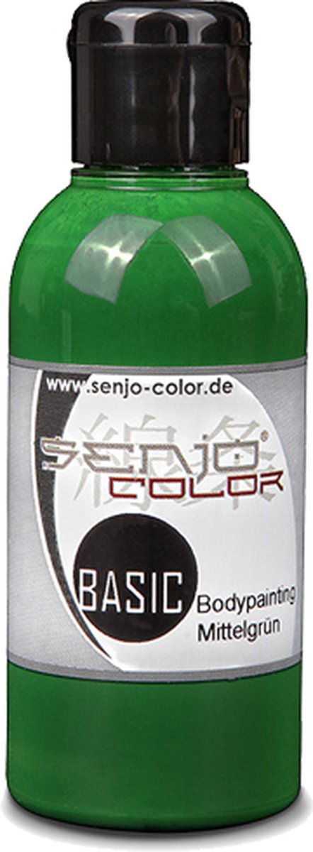 Senjo-Color Medium Green 75ml airbrushschmink | Airbrushschmink waterbasis